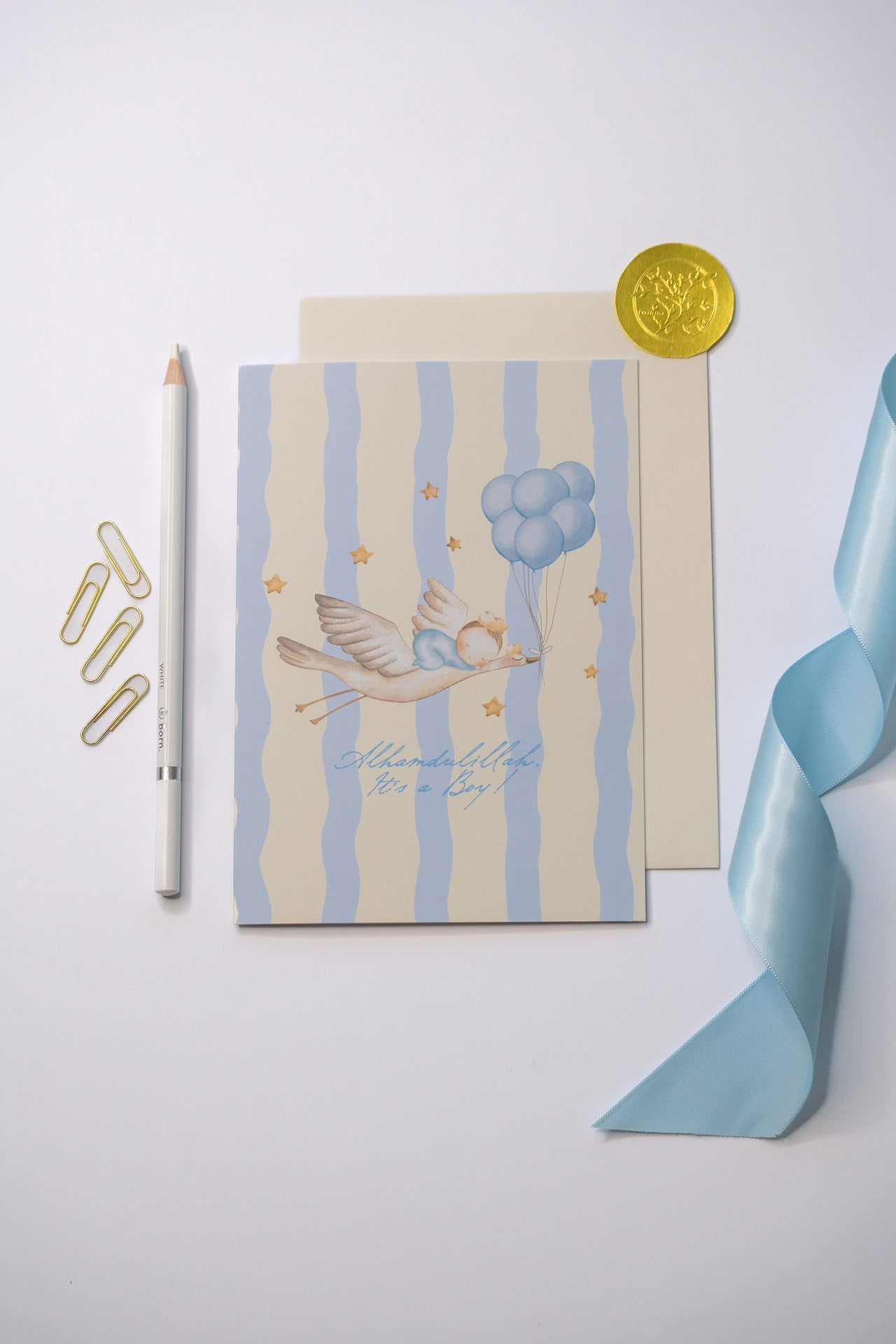 Alhamdulillah, It’s a Boy Card