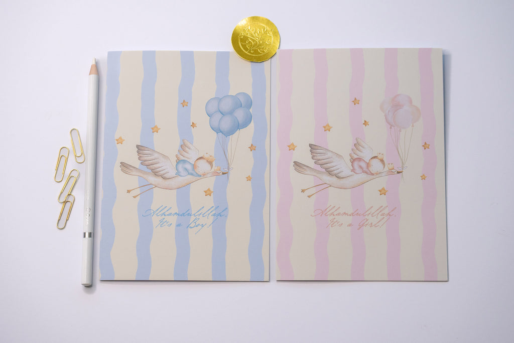 Alhamdulillah, It’s a Girl Card