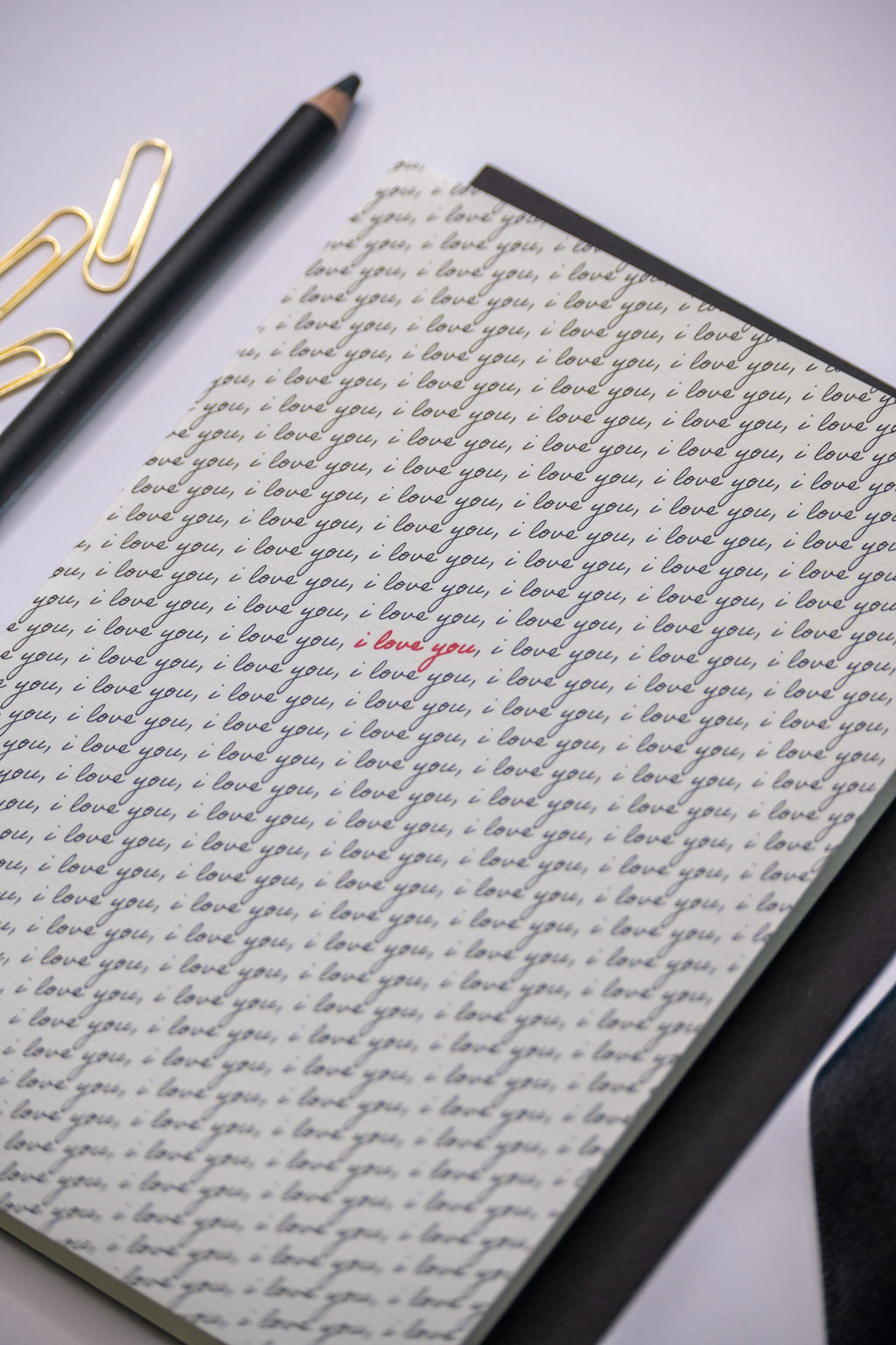 A Thousand Times, I Love You – Love Card