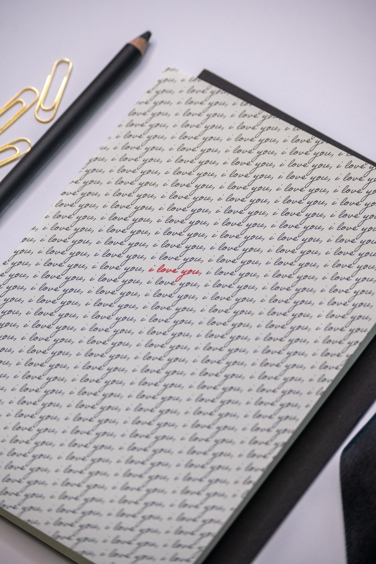 A Thousand Times, I Love You – Love Card