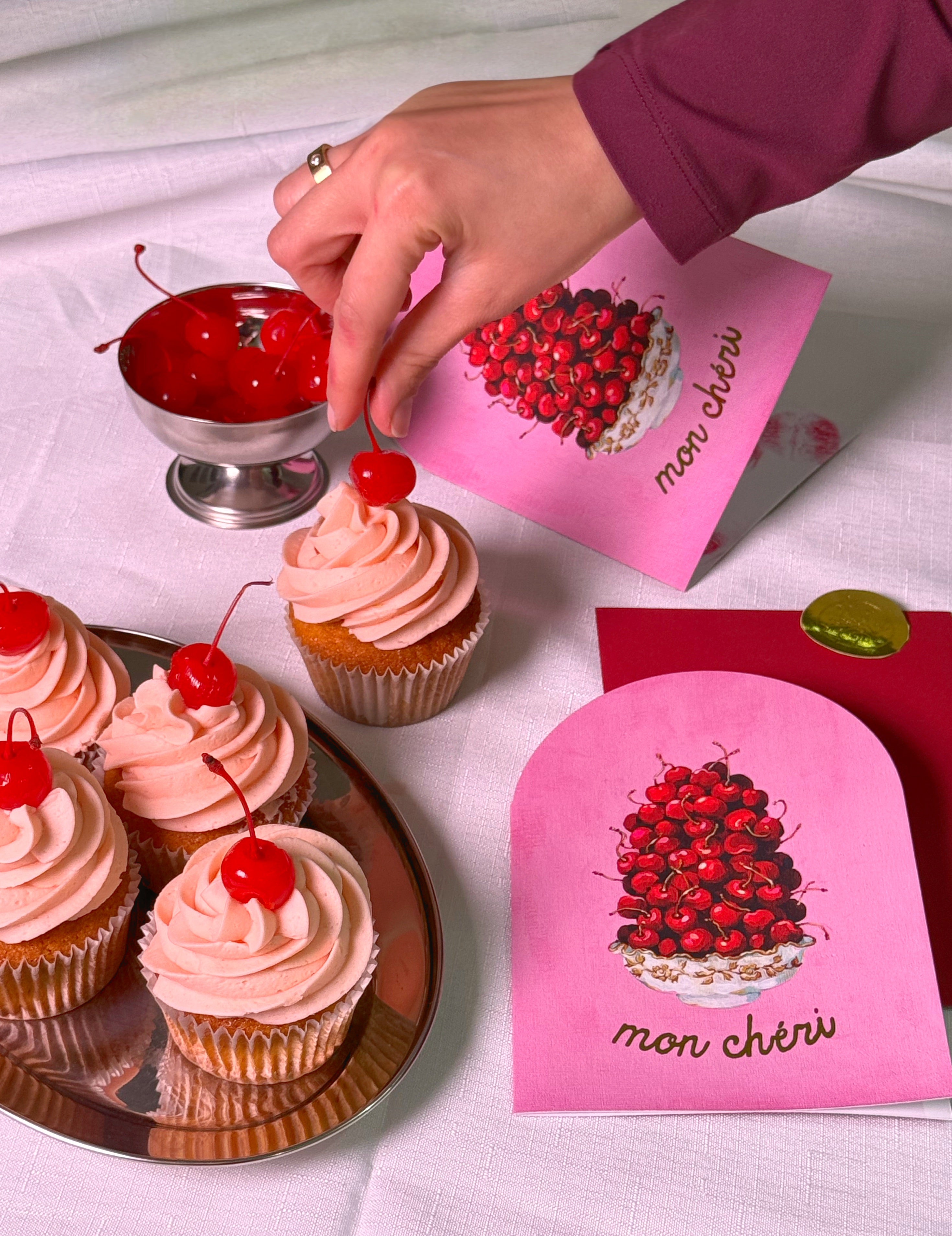 The Cherri on Top Greeting Card