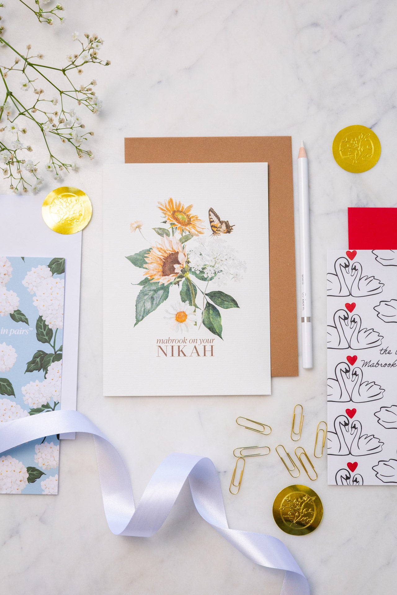 A Union in Bloom – Nikah Greeting Card