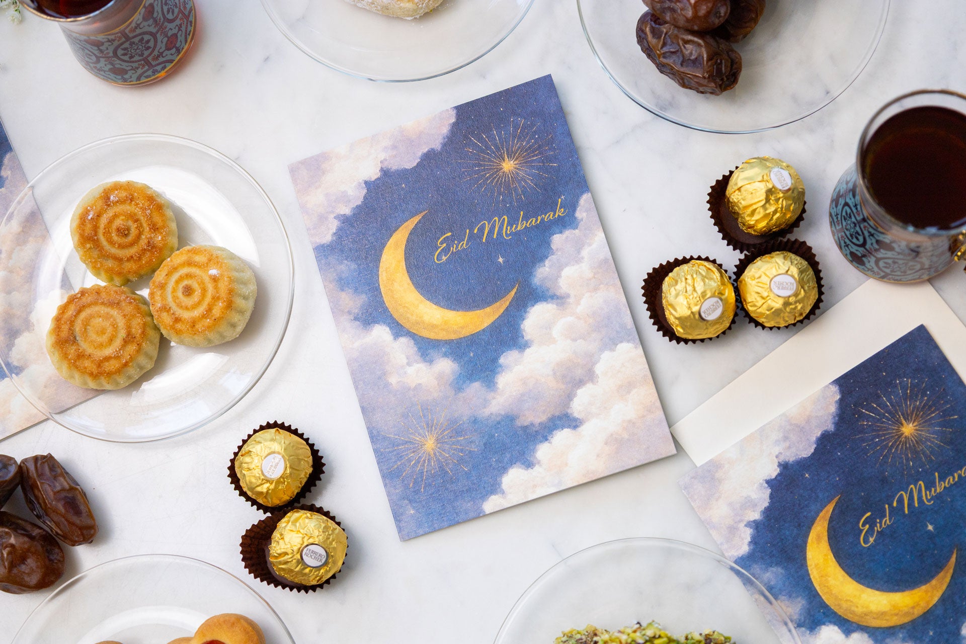 The Crescent Moon – Eid Mubarak Greeting Card