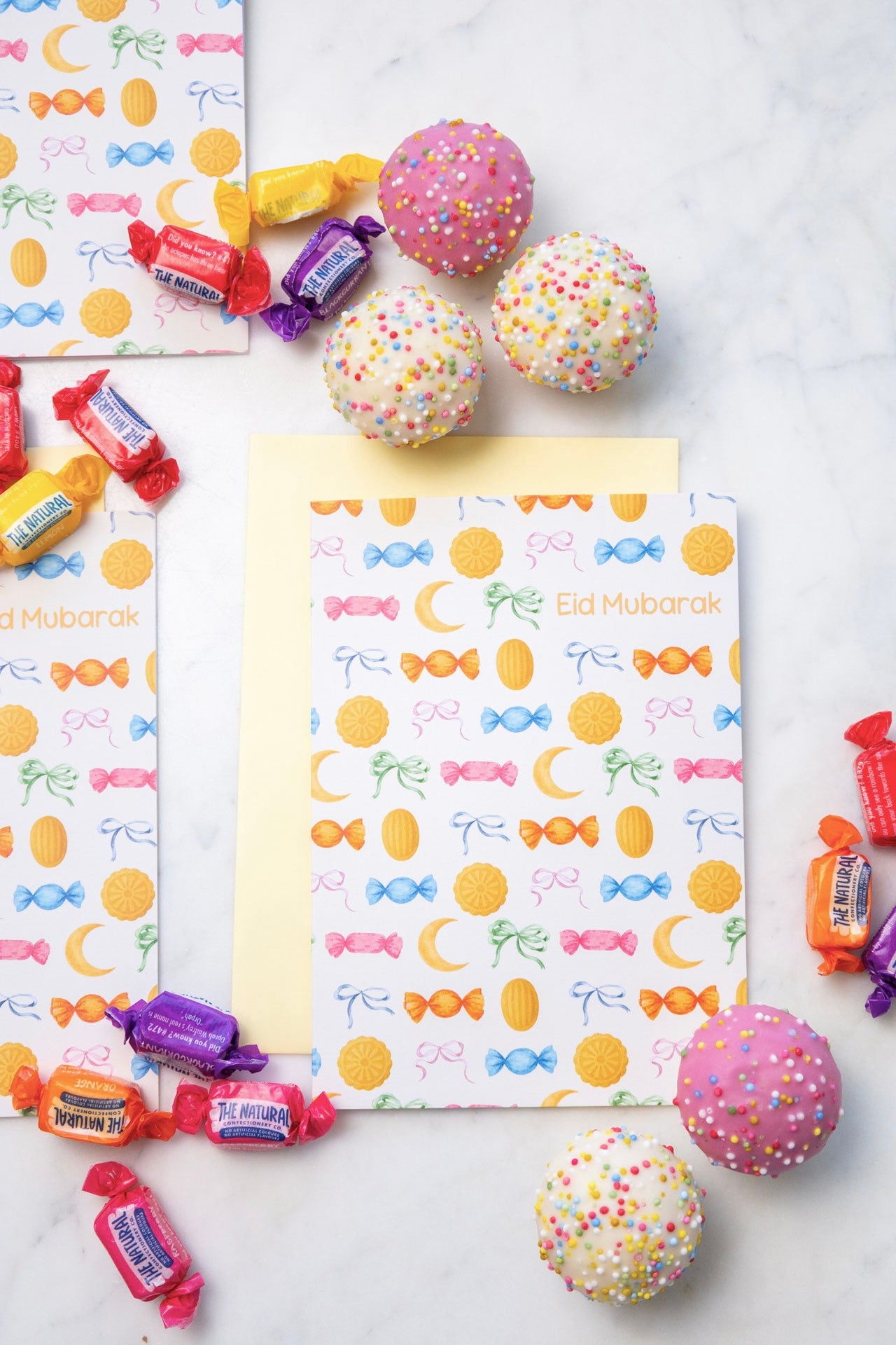 Sweet Eid Wishes - Eid Mubarak Greeting Card